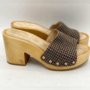 Veronica Beard Hannalee‎ Platform Sandals Size 7 New Without Box